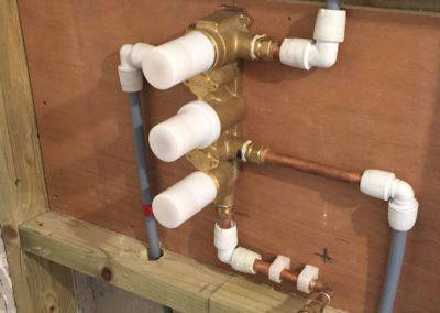 Plumbing Bath to Shower Tray Rectory Close Ashtead