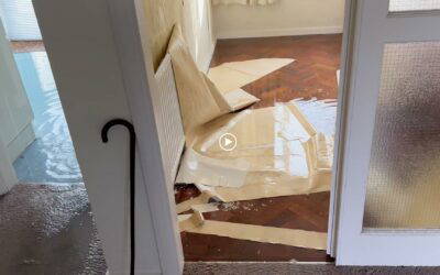What to do in the event of a flood or plumbing emergency