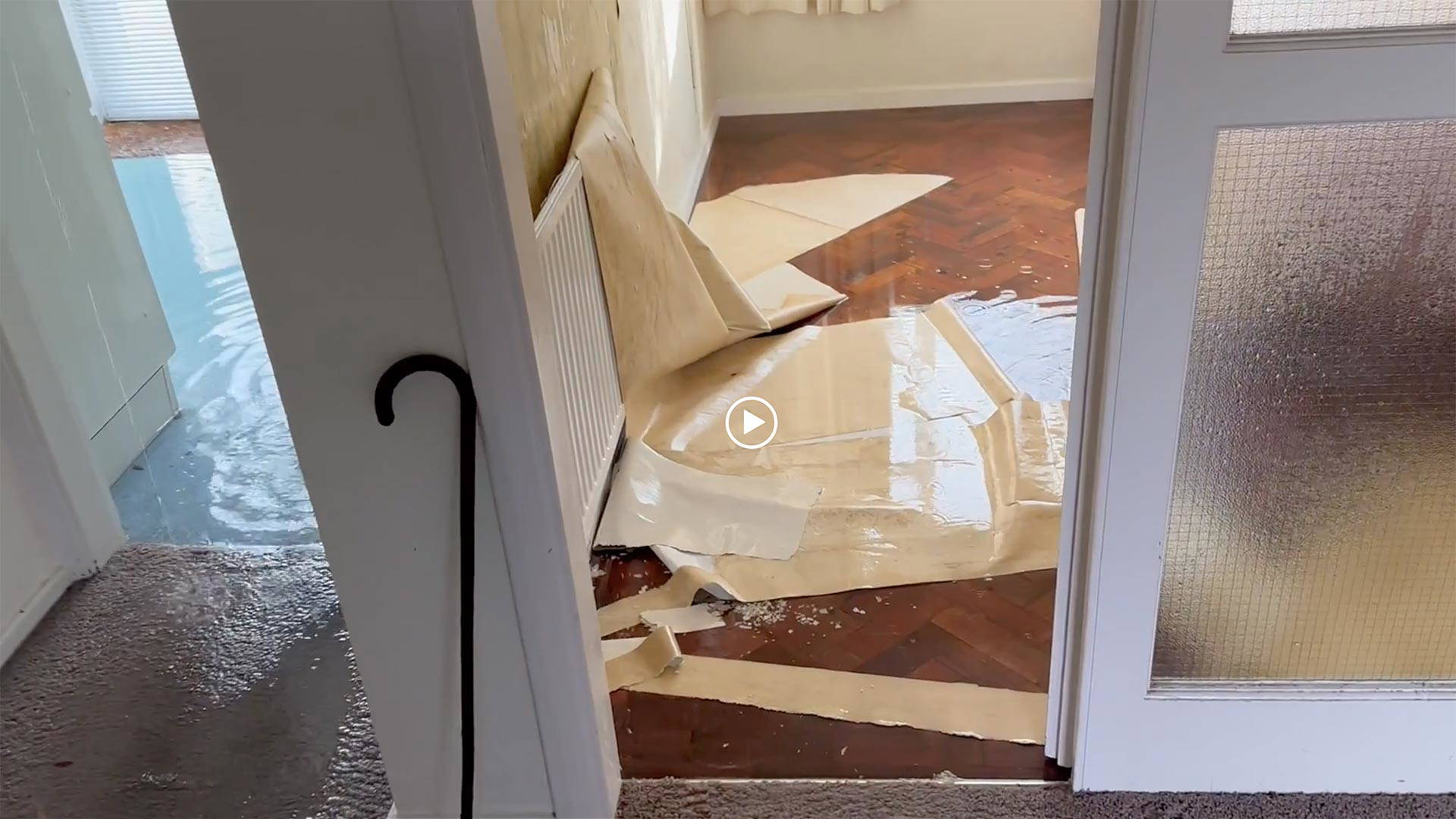 What to do in the event of a flood or plumbing emergency